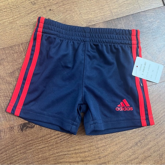 Nwt baby boy 4th Fourth of July 2 two piece outfit 3 months shorts SS T-shirt - Picture 5 of 10